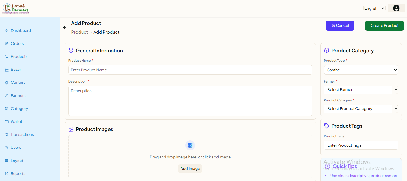 Add product