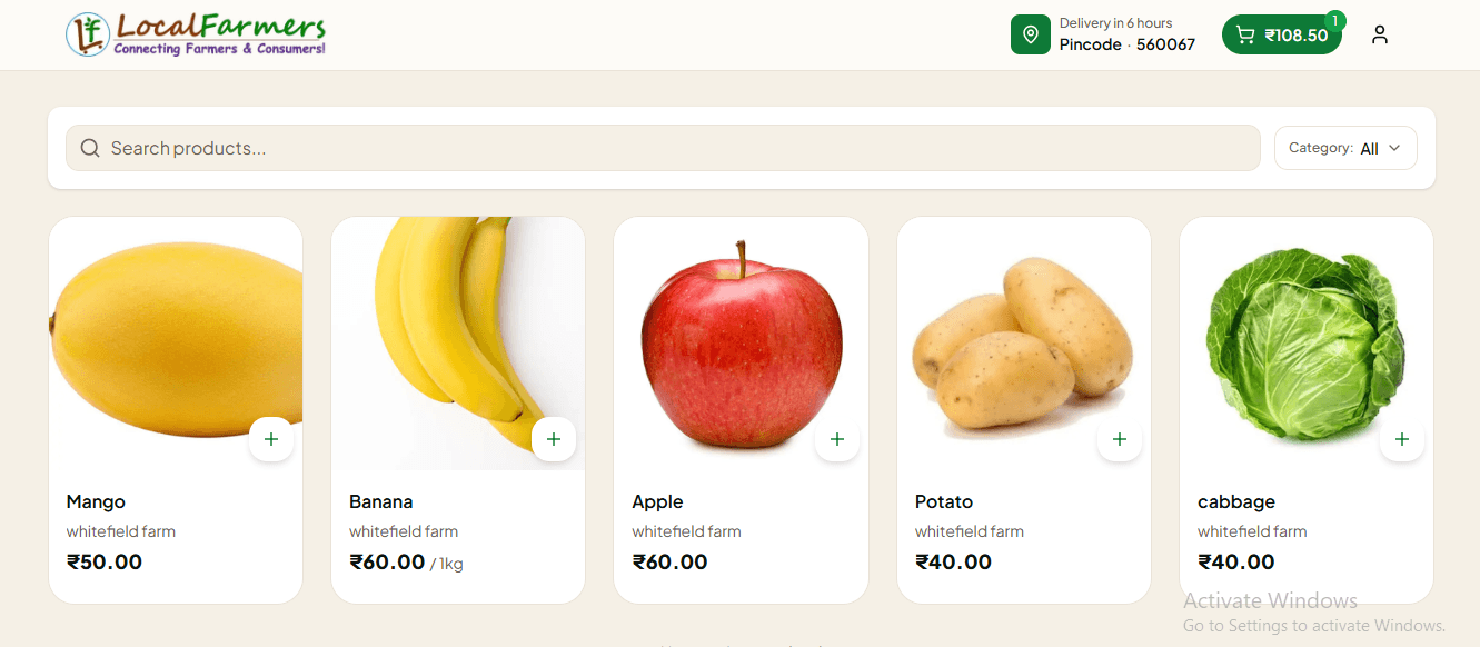 Bazar products