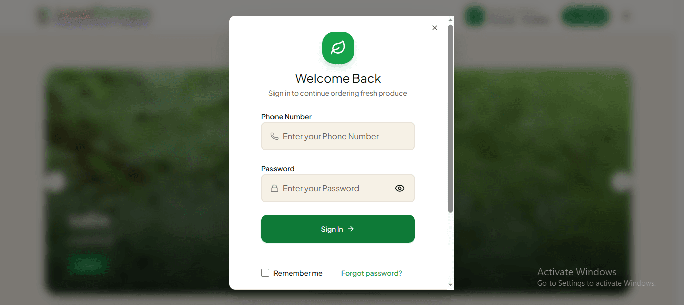 Login